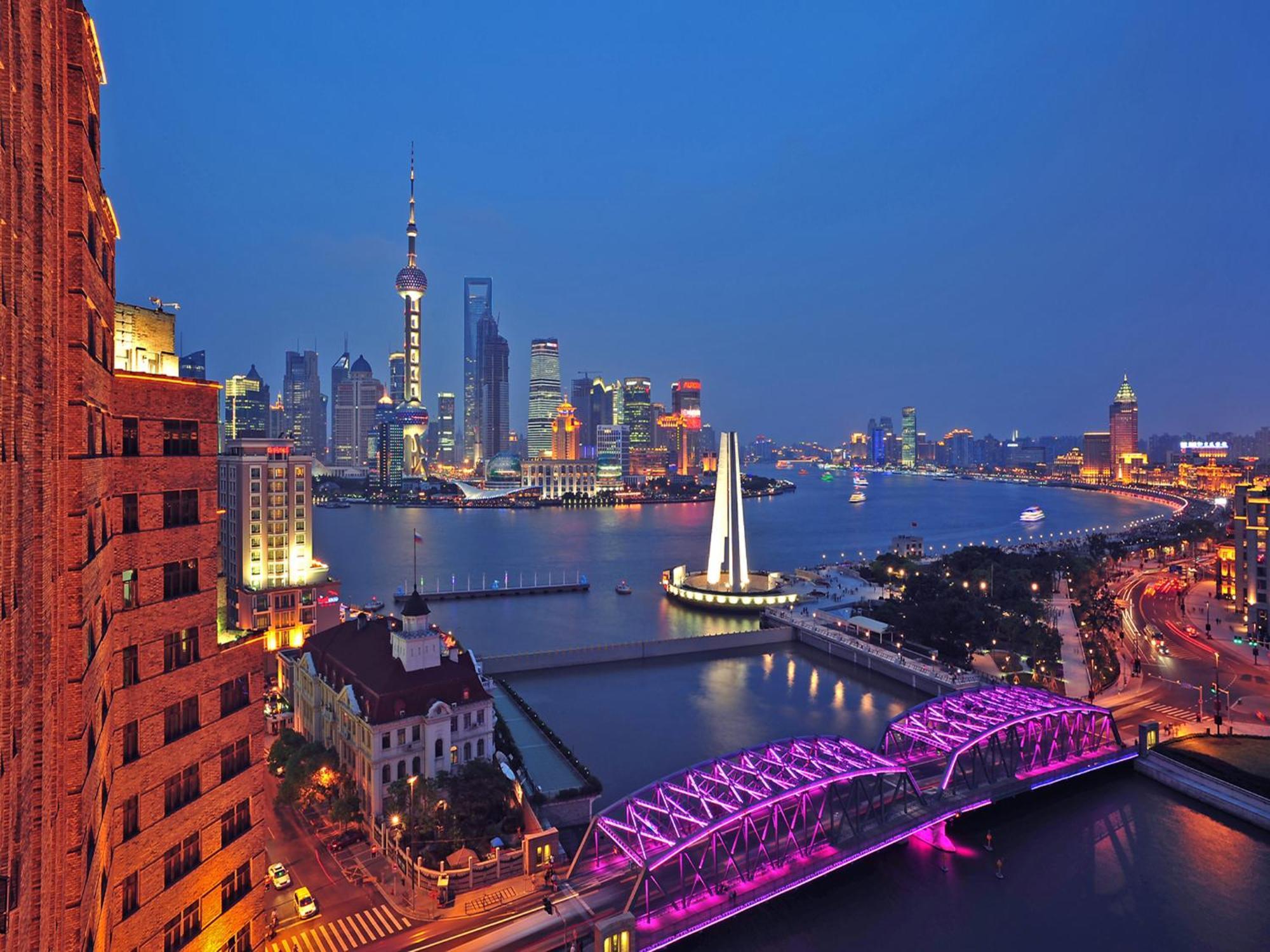 Broadway Mansions Hotel - On The Bund Шанхай Экстерьер фото